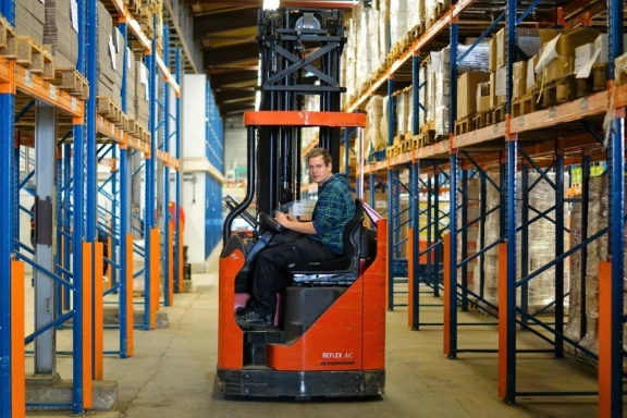 Afbeelding van de werkplek 'Scalabor Magazijn'.