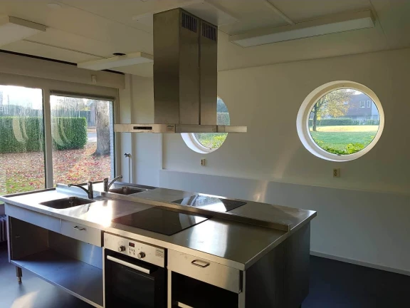 Afbeelding van de werkplek 'Koken met Passie'.