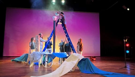 Afbeelding van de werkplek 'Driestroom - Theater Klare Taal'.