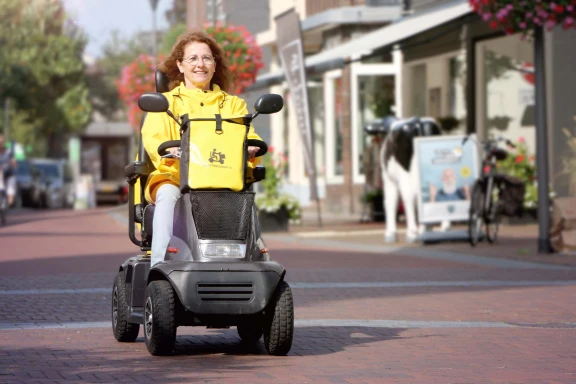 Afbeelding van de werkplek 'Scootbezorgd'.