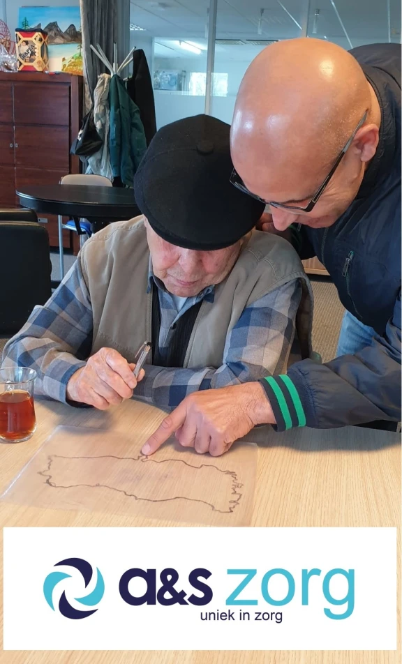 Afbeelding van de werkplek 'A&S Zorg'.