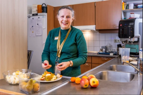 Afbeelding van de werkplek 'Driestroom - Werkpost Zinzia - de Lingehof'.