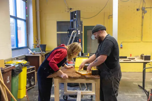 Afbeelding van de werkplek 'Werktuig'.