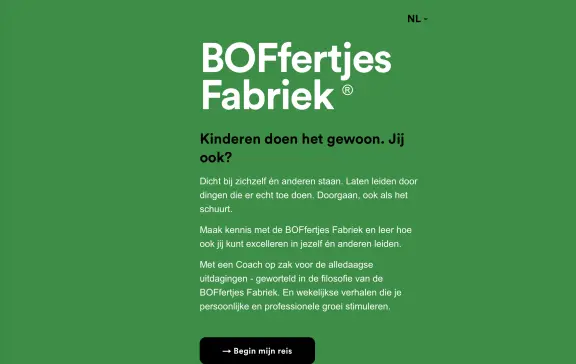 Afbeelding van de werkplek 'BOFfertjes-app: Front- en back-end developer'.